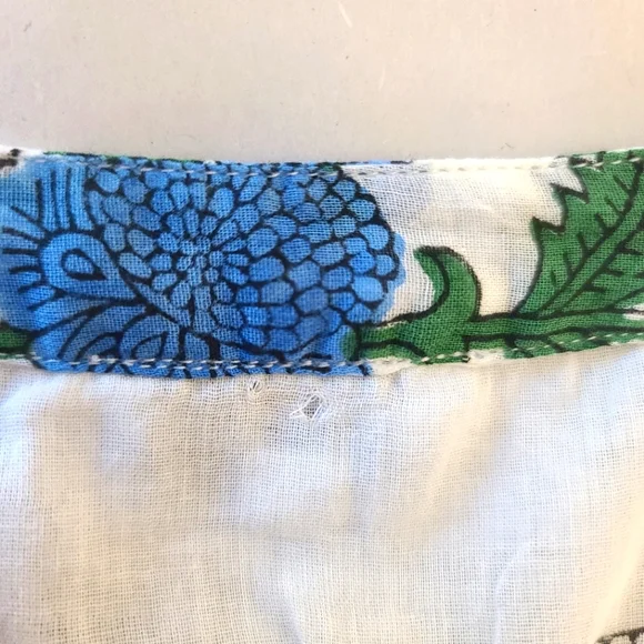 Tuckernuck Juliet Dunn White Poppy Flared Sleeve Dress Size XL - Picture 13 of 13